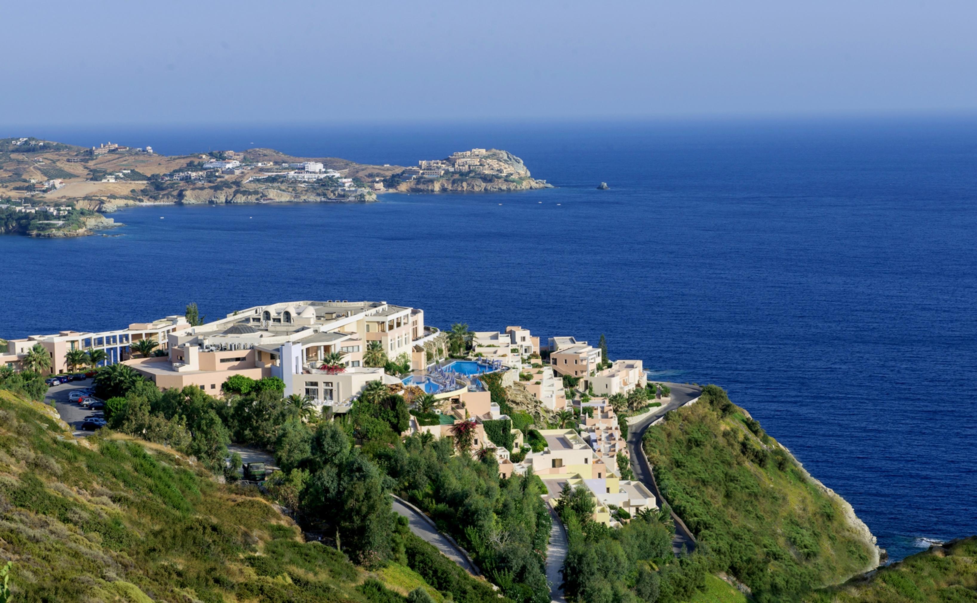 Athina Palace Resort & Spa Agia Pelagia Exterior foto