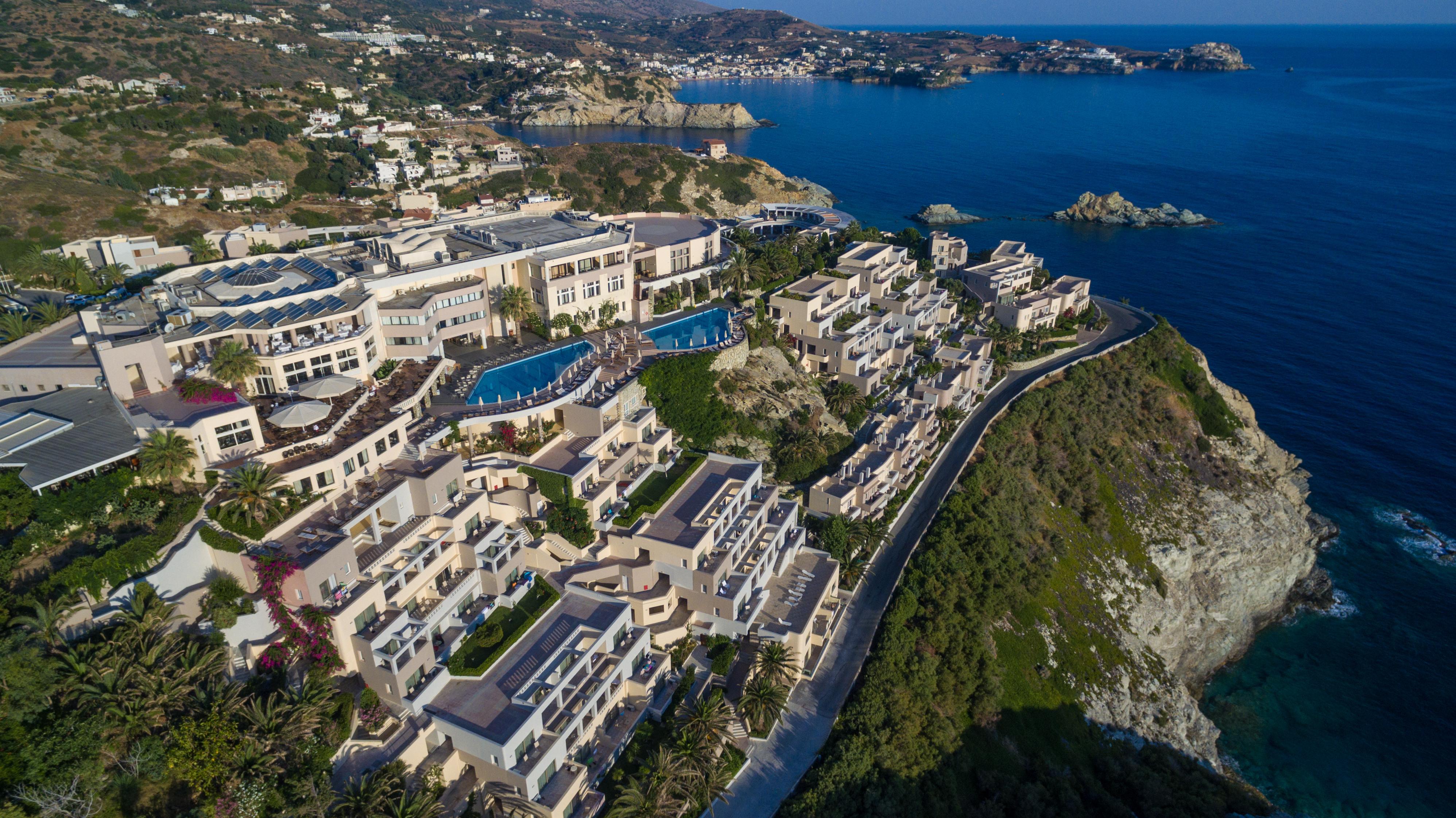 Athina Palace Resort & Spa Agia Pelagia Exterior foto