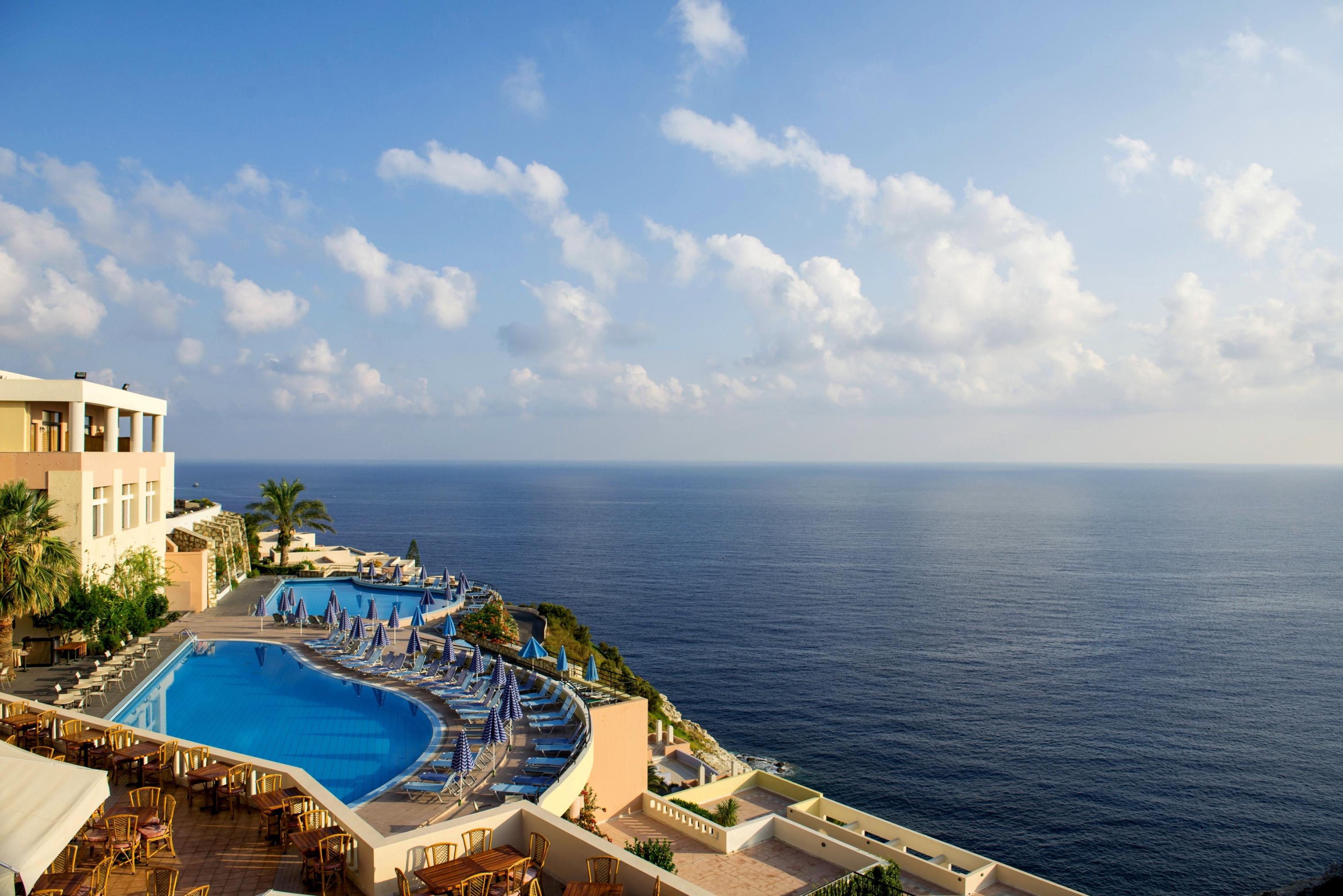 Athina Palace Resort & Spa Agia Pelagia Exterior foto
