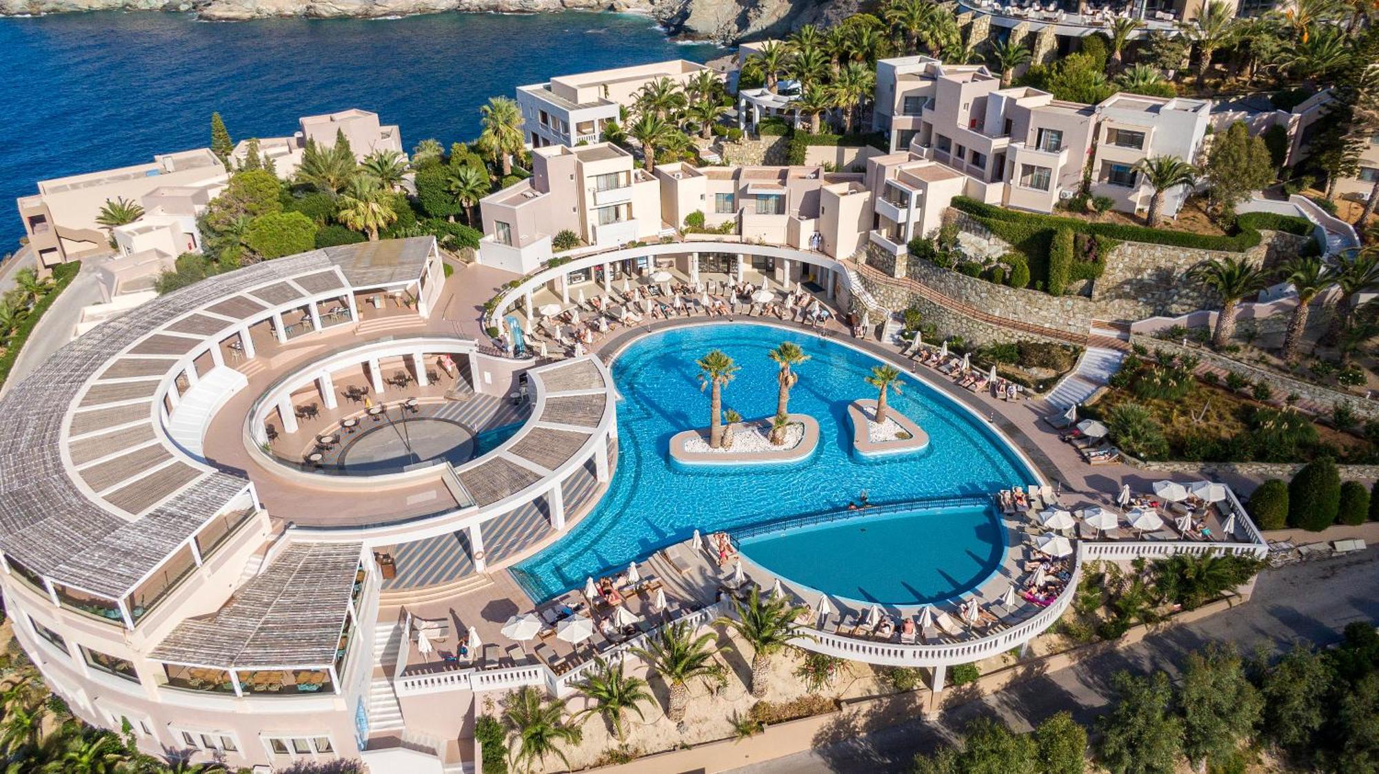 Athina Palace Resort & Spa Agia Pelagia Exterior foto