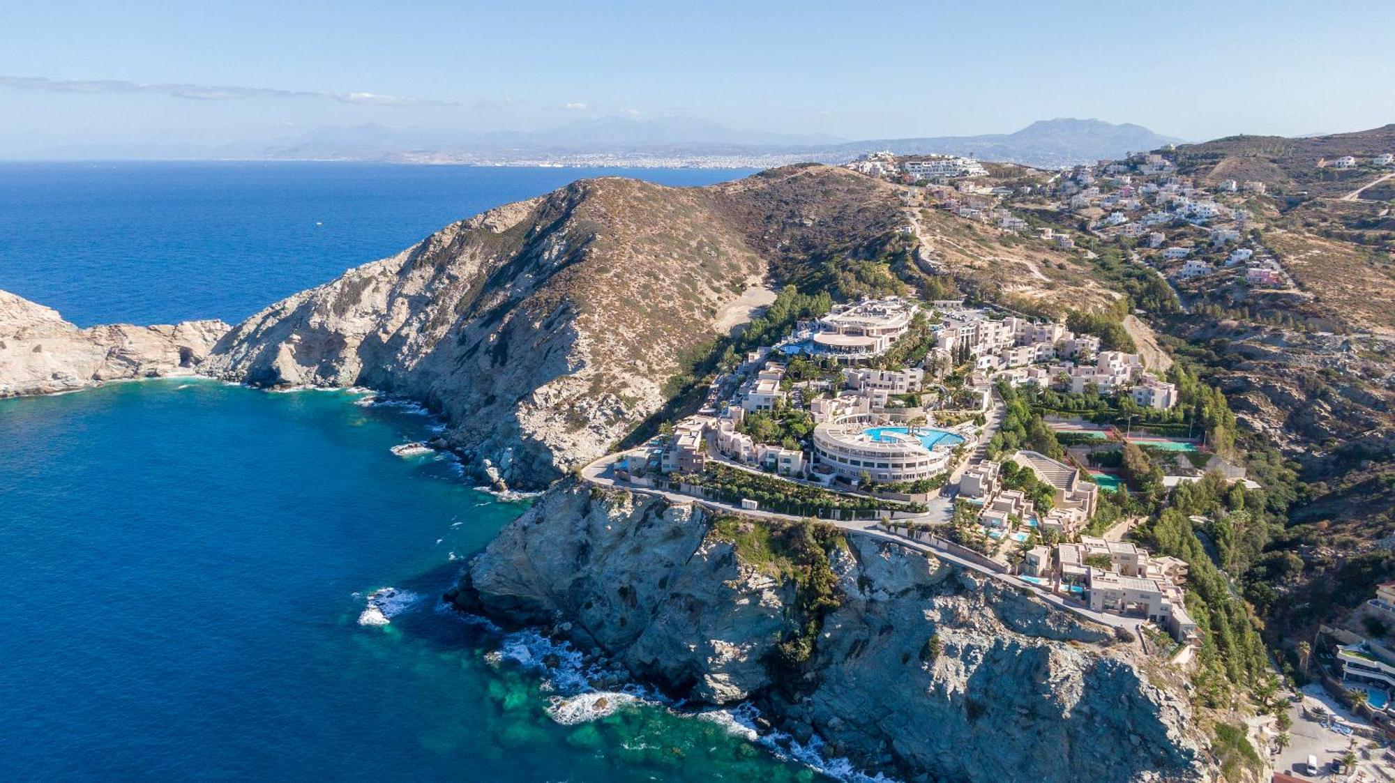 Athina Palace Resort & Spa Agia Pelagia Exterior foto