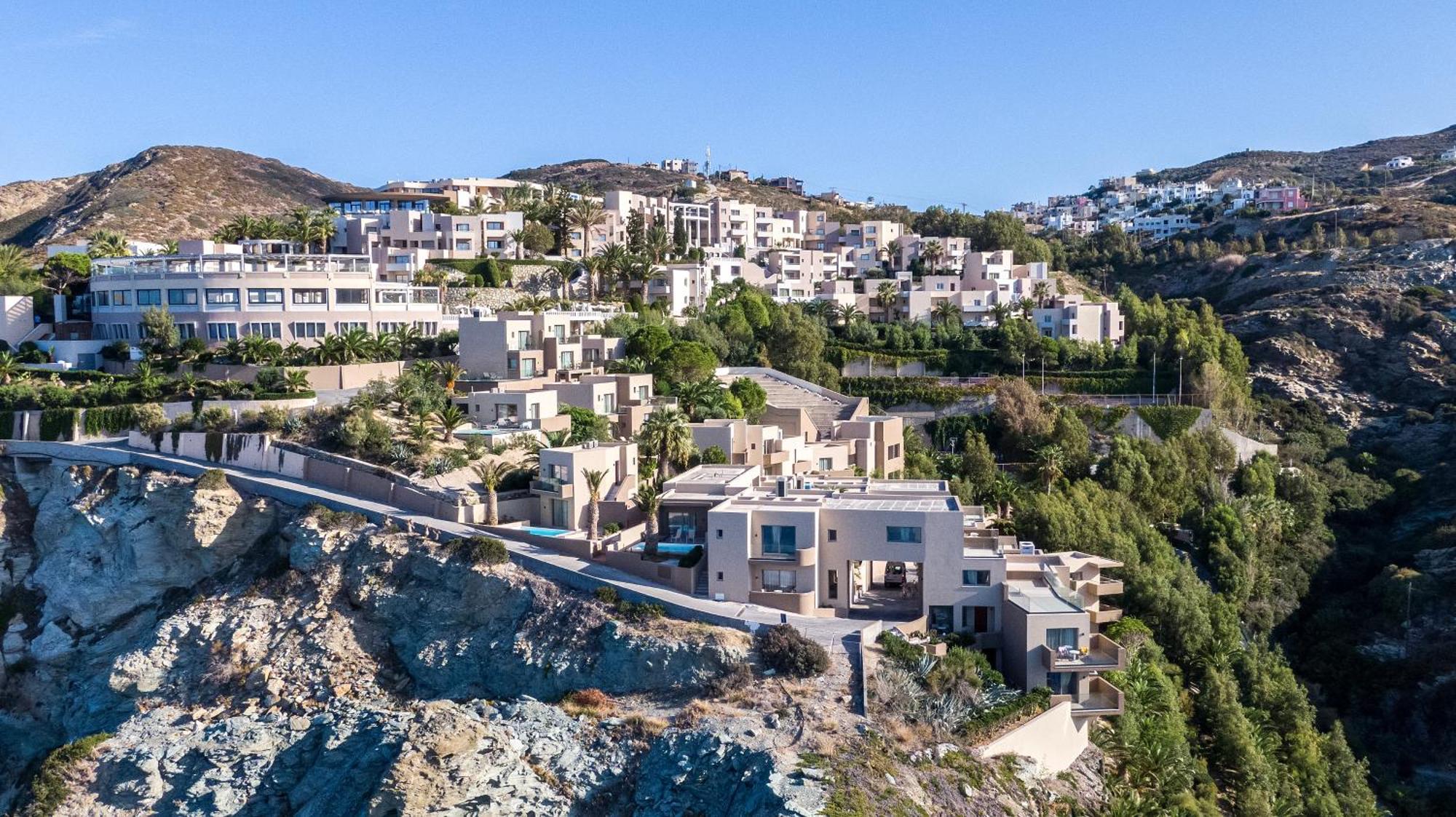 Athina Palace Resort & Spa Agia Pelagia Exterior foto