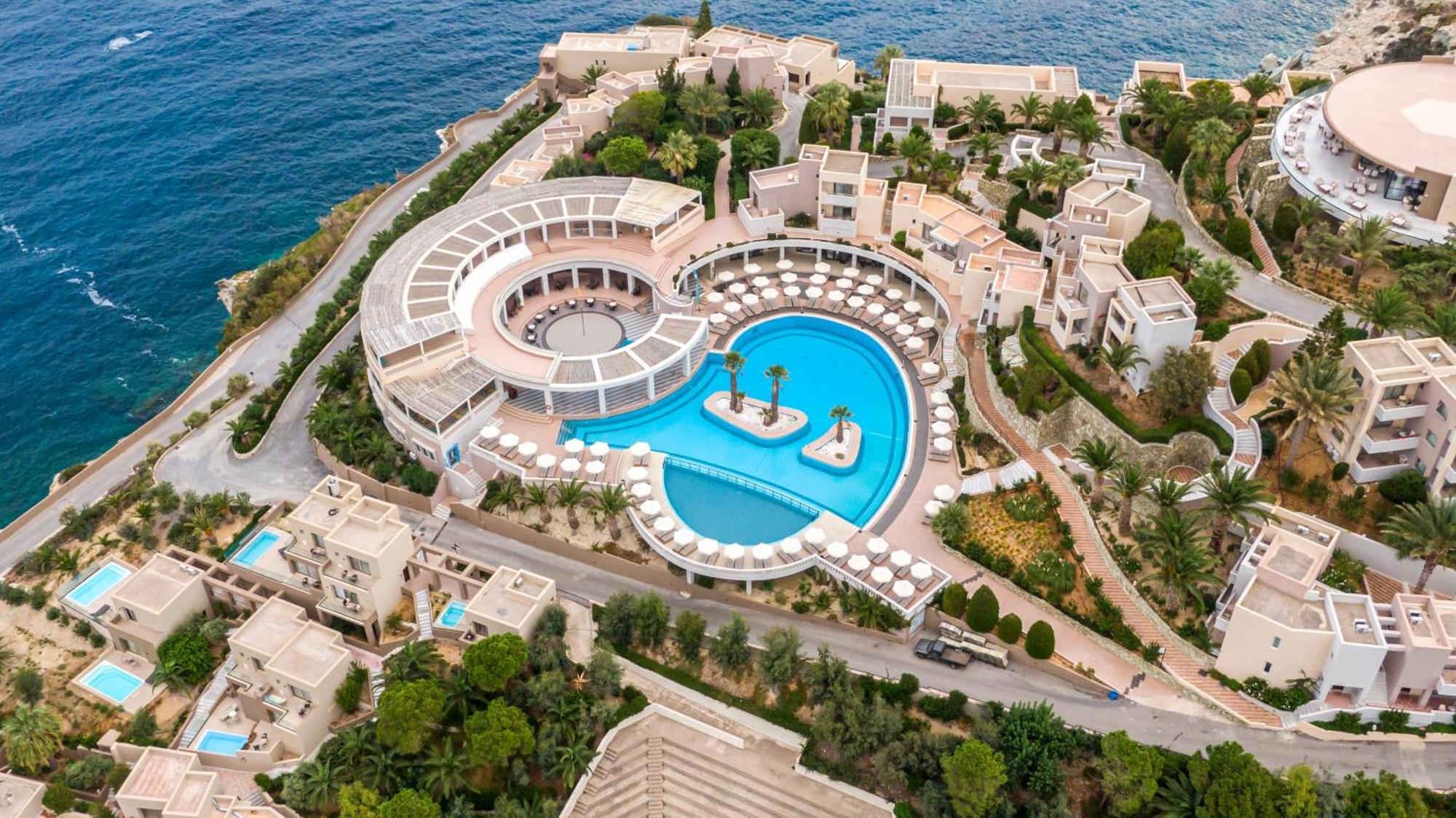 Athina Palace Resort & Spa Agia Pelagia Exterior foto